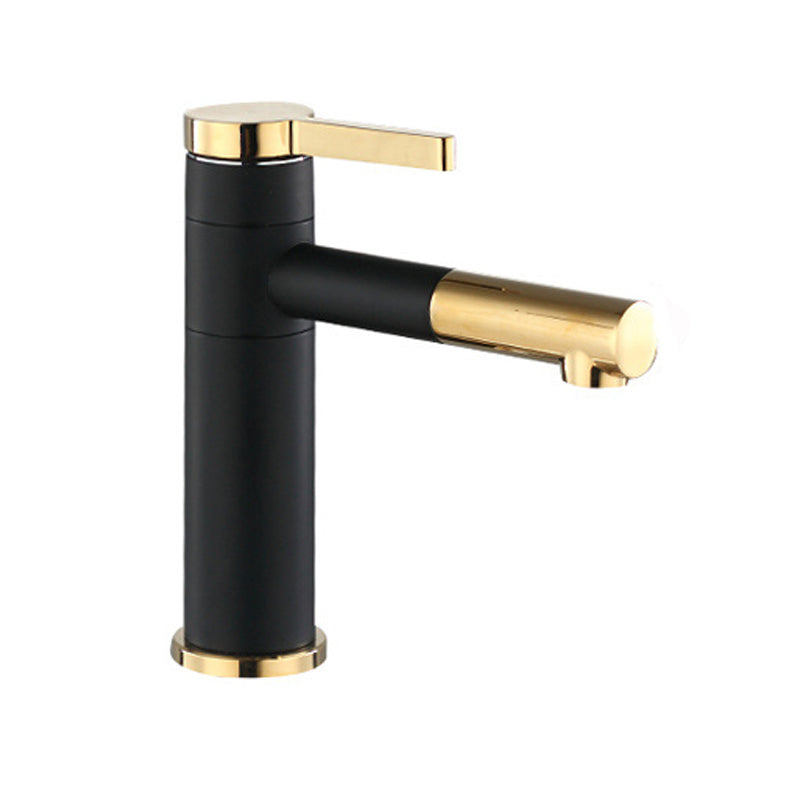 Glam Centerset Faucets Single Lever Handle Faucet for Bathroom