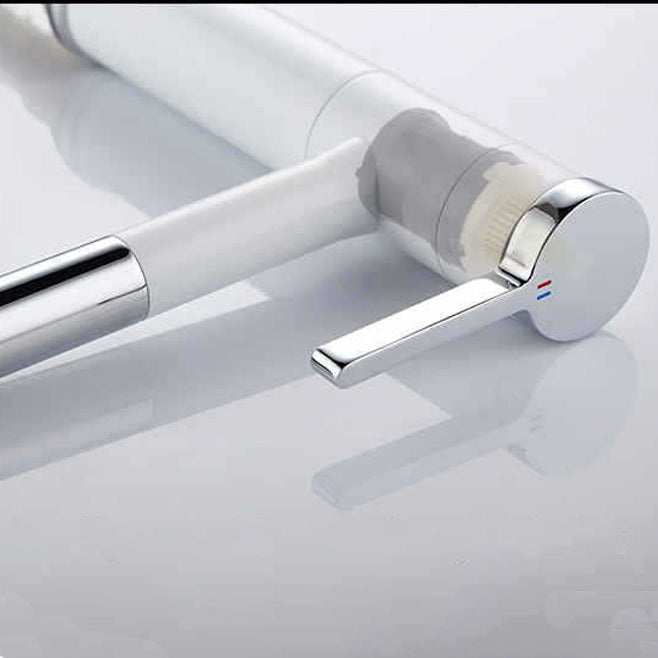 Glam Centerset Faucets Single Lever Handle Faucet for Bathroom