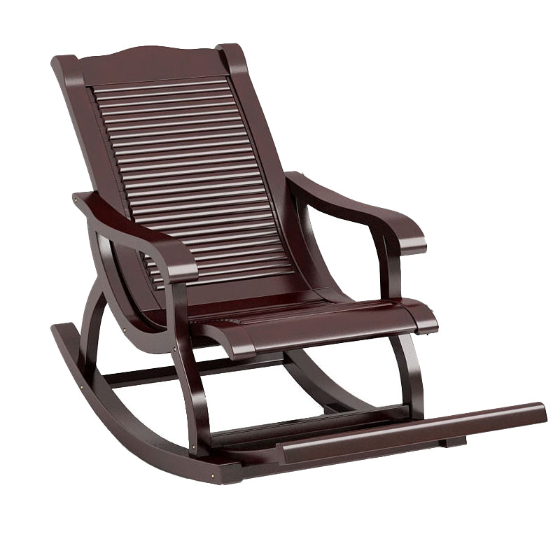 Chinese Solid Wood Lazy Sofa Chair Home Rocking Chair for Living Room