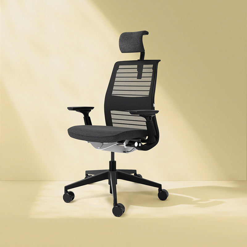 Modern Office Chair Adjustable Seat Height Swivel Chair with Wheels