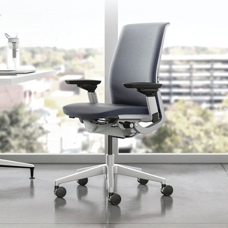 Modern Office Chair Adjustable Seat Height Swivel Chair with Wheels