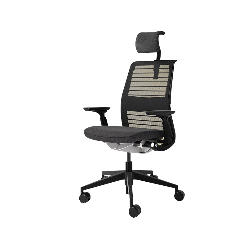 Modern Office Chair Adjustable Seat Height Swivel Chair with Wheels