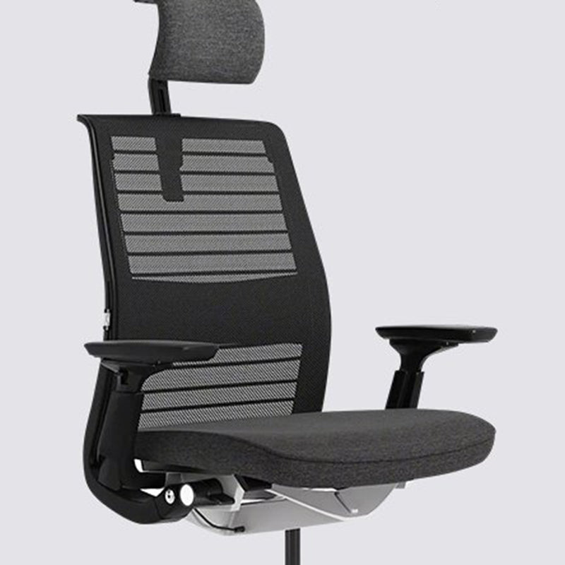 Modern Office Chair Adjustable Seat Height Swivel Chair with Wheels