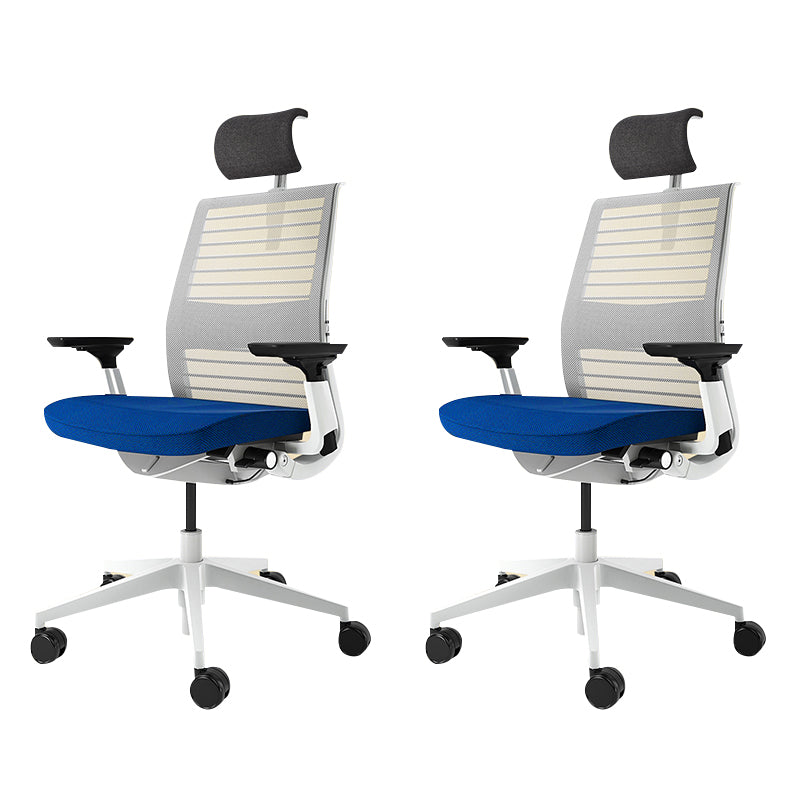 Modern Office Chair Adjustable Seat Height Swivel Chair with Wheels