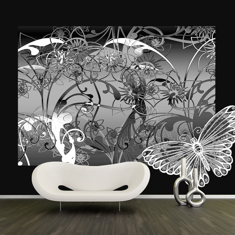 Environment Friendly Wall Mural Wallpaper Butterfly Sitting Room Wall Mural