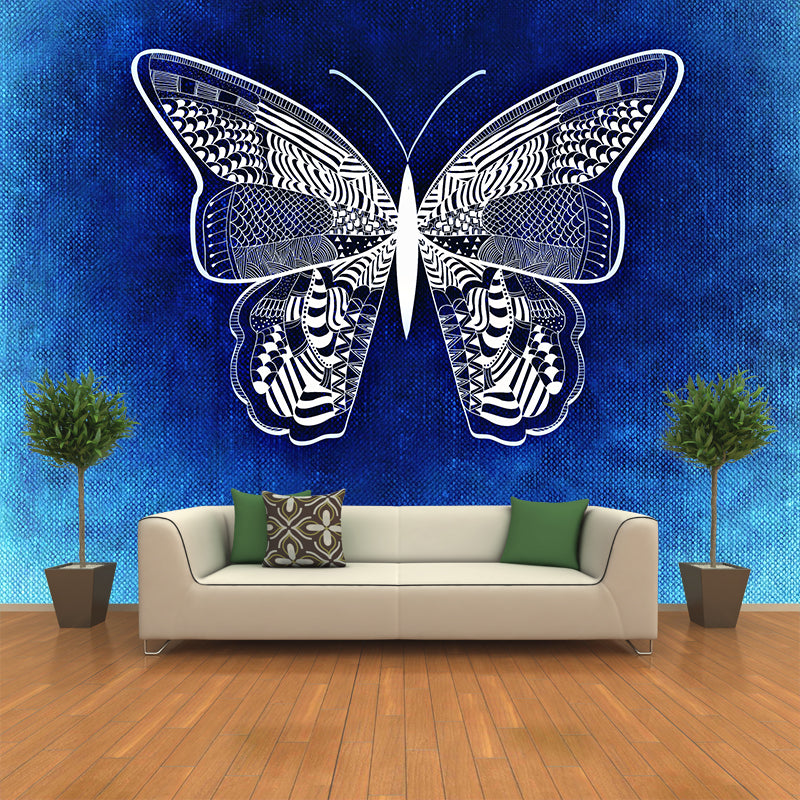 Environment Friendly Wall Mural Wallpaper Butterfly Sitting Room Wall Mural