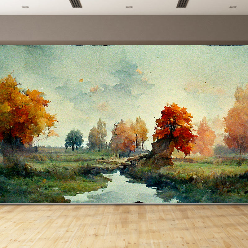 Environment Friendly Mural Wallpaper Landscape Painting Bedroom Wall Mural