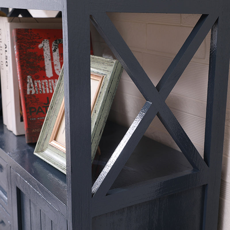 Coastal Combo Dresser Solid Wood Storage Chest Dresser for Bedroom