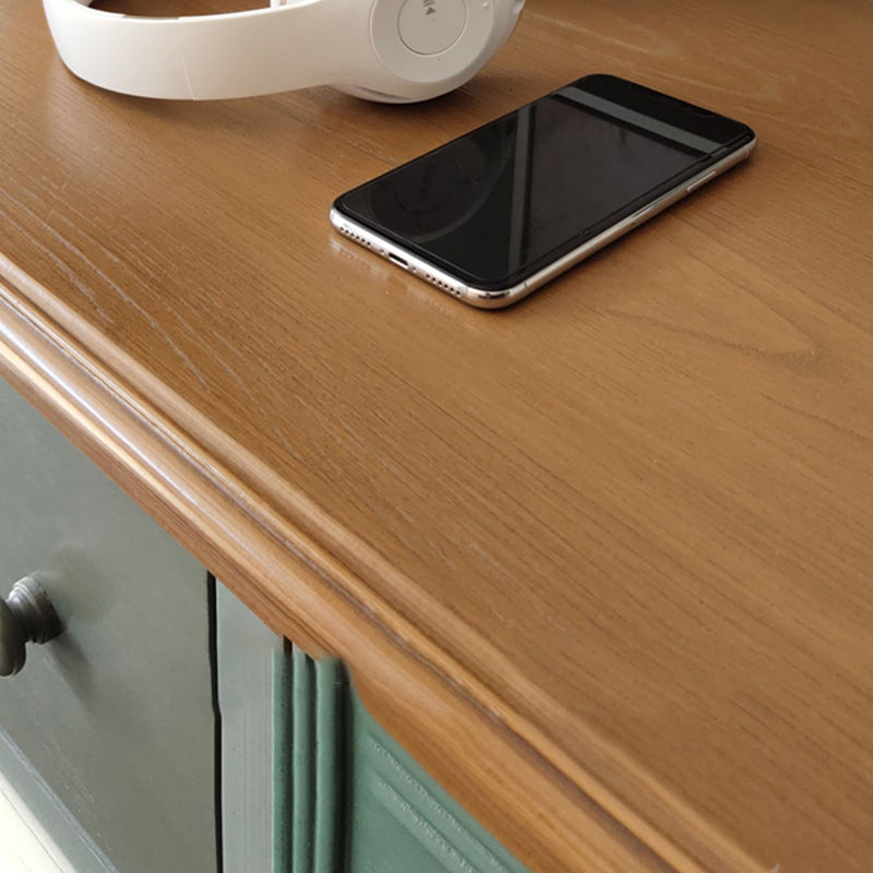 Coastal Birch Storage Chest Dresser Horizontal Storage Chest for Bedroom