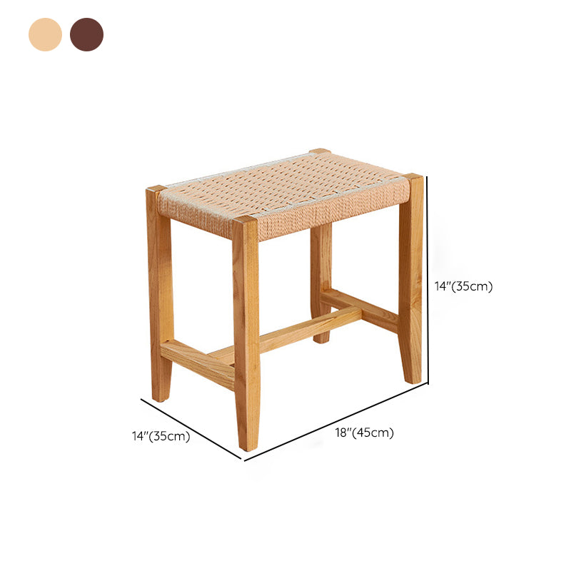 Modern Indoor Rocking Chair Natural Rattan Rocking Chair for Living Room