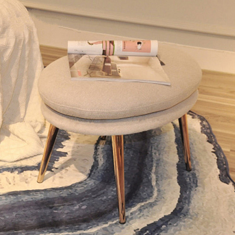 Glam Indoor Sofa Rocking Chair Lazy Rocking Chair with Cushion