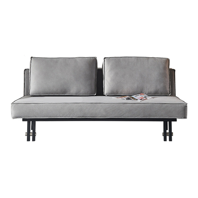 Contemporary Futon Sleeper Sofa Bed Fabric Armless Futon Frame