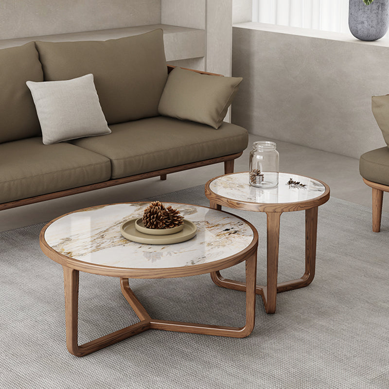 Modern Slate Coffee Table No Distressing Round Coffee Table Set