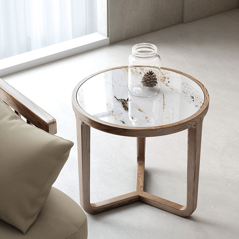 Modern Slate Coffee Table No Distressing Round Coffee Table Set