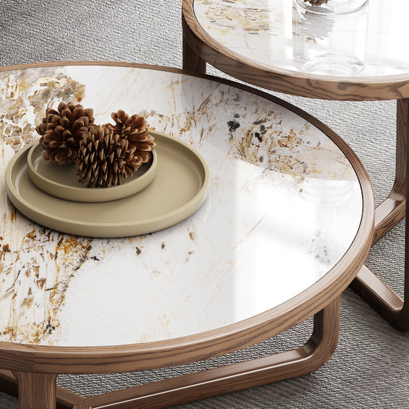Modern Slate Coffee Table No Distressing Round Coffee Table Set