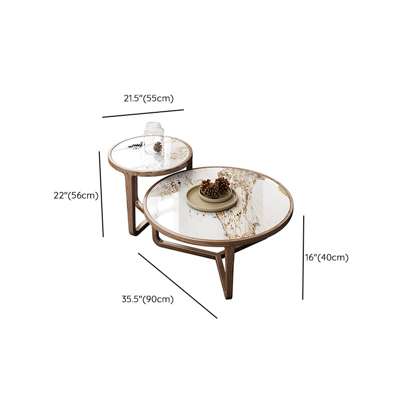 Modern Slate Coffee Table No Distressing Round Coffee Table Set