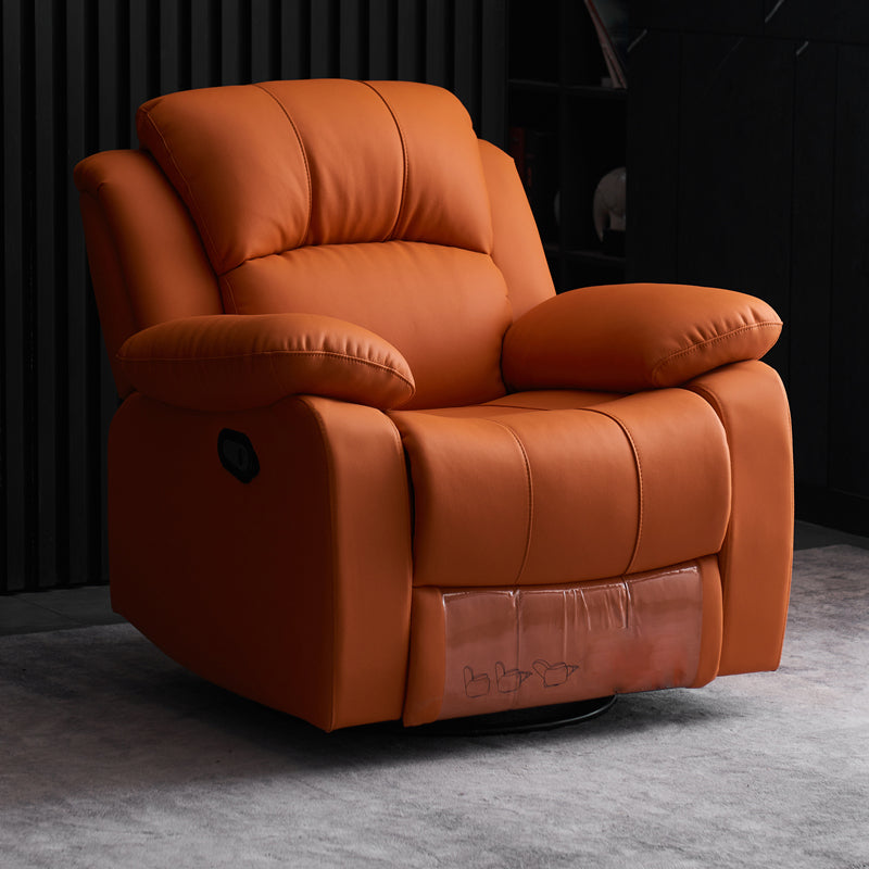 Genuine Leather Home Theater Recliner Modern Recliner for Living Room