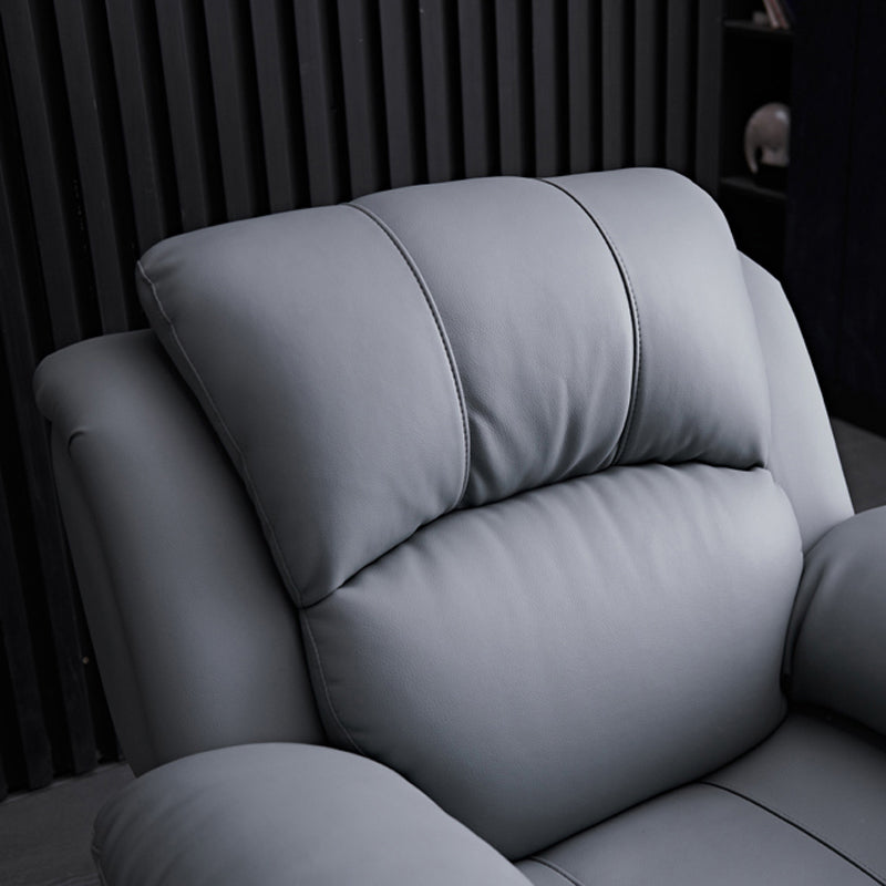 Genuine Leather Home Theater Recliner Modern Recliner for Living Room