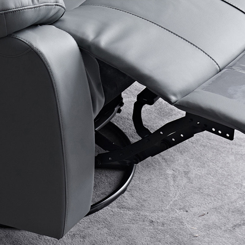 Genuine Leather Home Theater Recliner Modern Recliner for Living Room