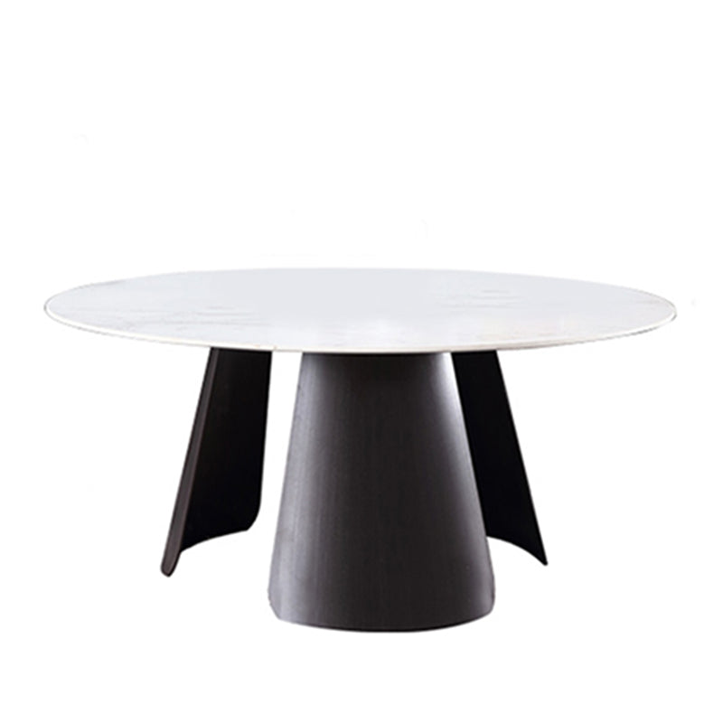 Slate Round Coffee Table No Distressing Modern Nesting Coffee Table Set
