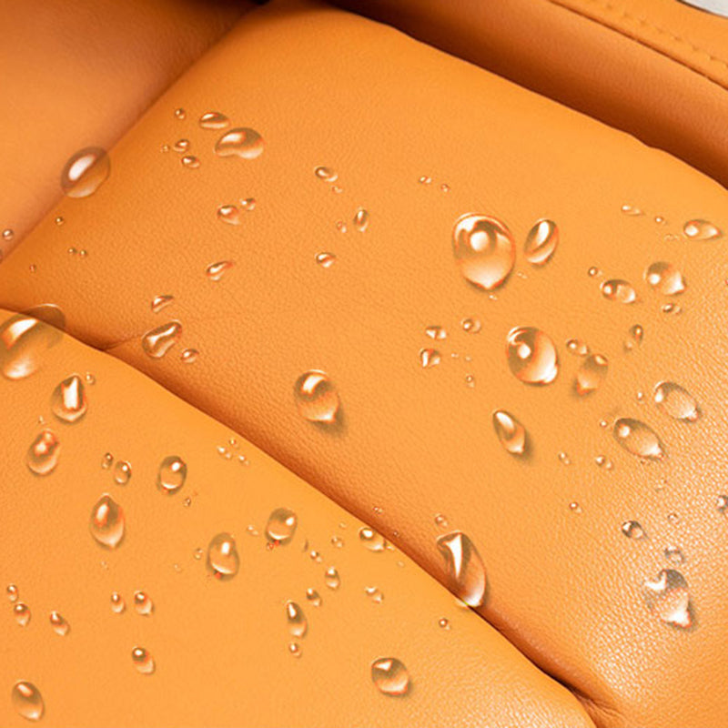 Traditional Leather Recliner Standard Recliner with Massage and Storage