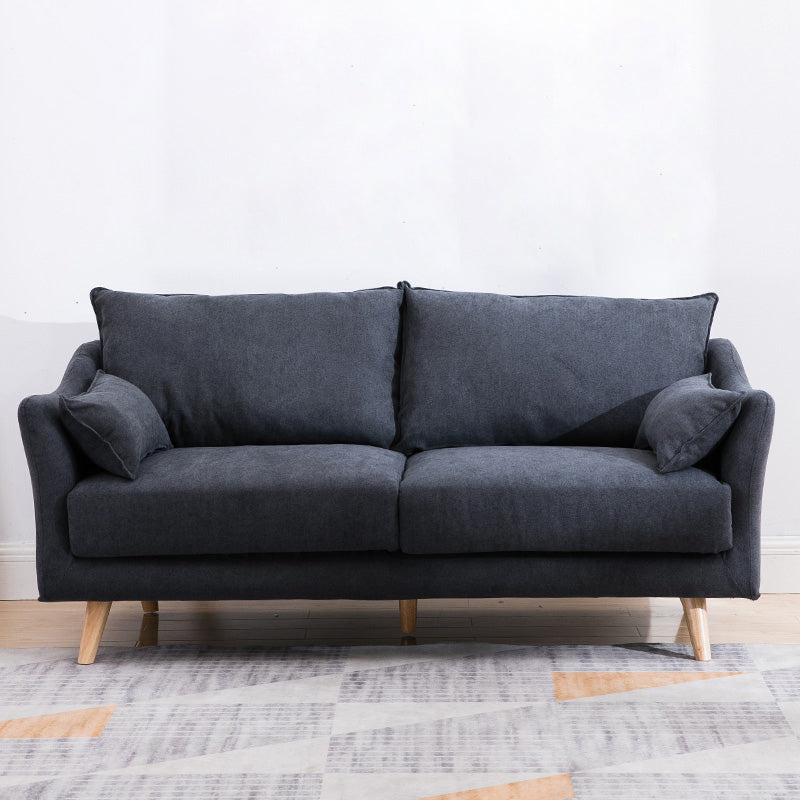 Modern Sofa with 2 Pillows Living Room Charles Of London Seating