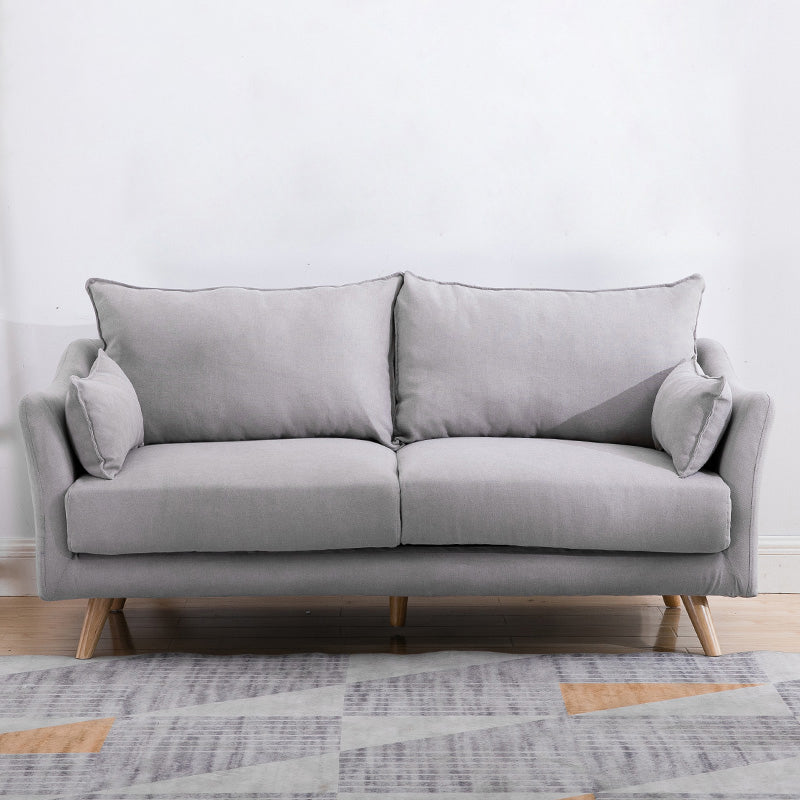 Modern Sofa with 2 Pillows Living Room Charles Of London Seating