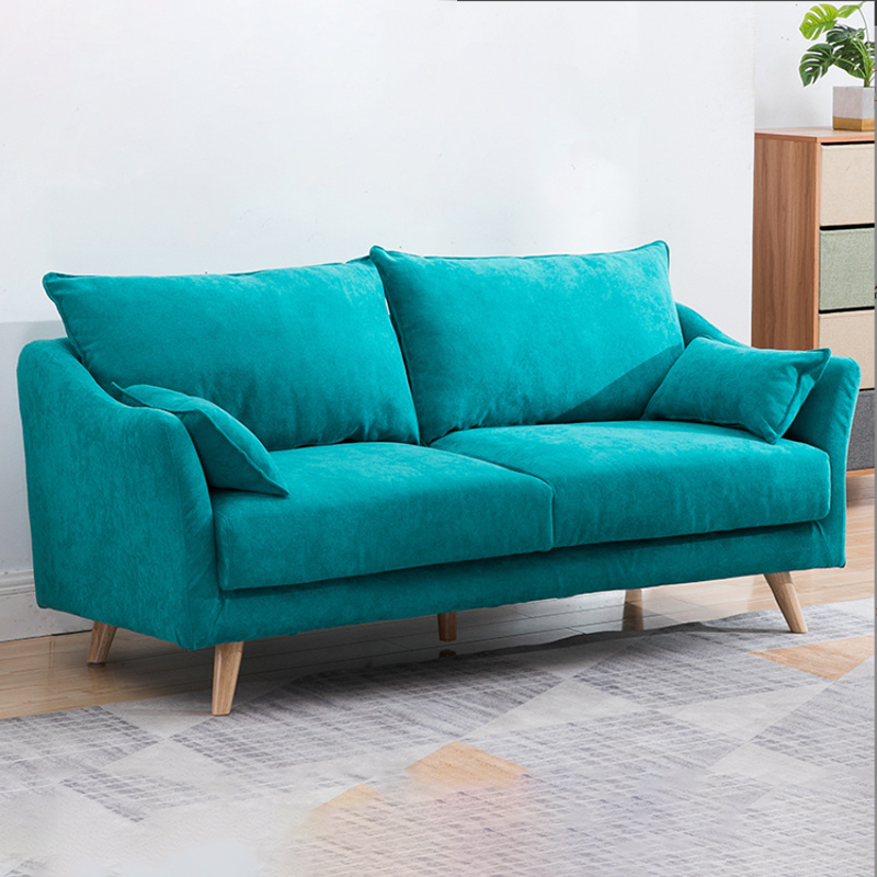 Modern Sofa with 2 Pillows Living Room Charles Of London Seating