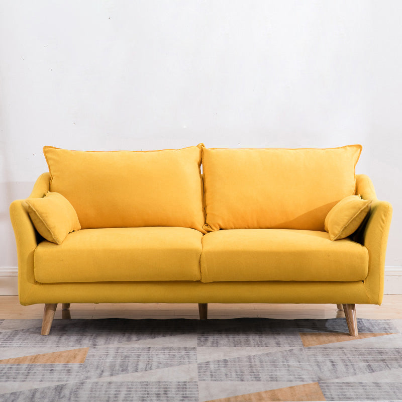 Modern Sofa with 2 Pillows Living Room Charles Of London Seating