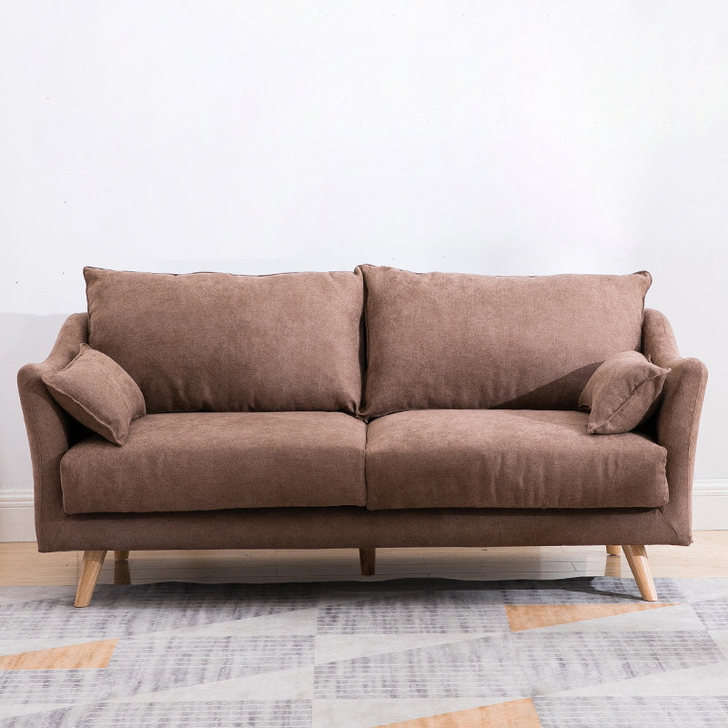 Modern Sofa with 2 Pillows Living Room Charles Of London Seating