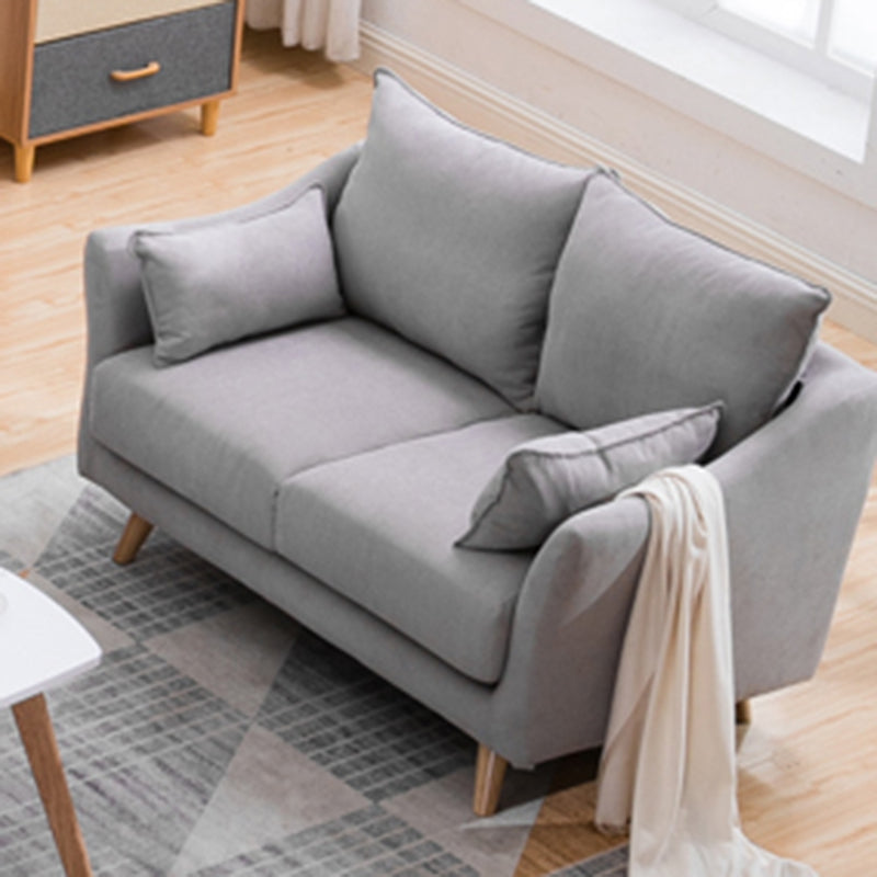 Modern Sofa with 2 Pillows Living Room Charles Of London Seating