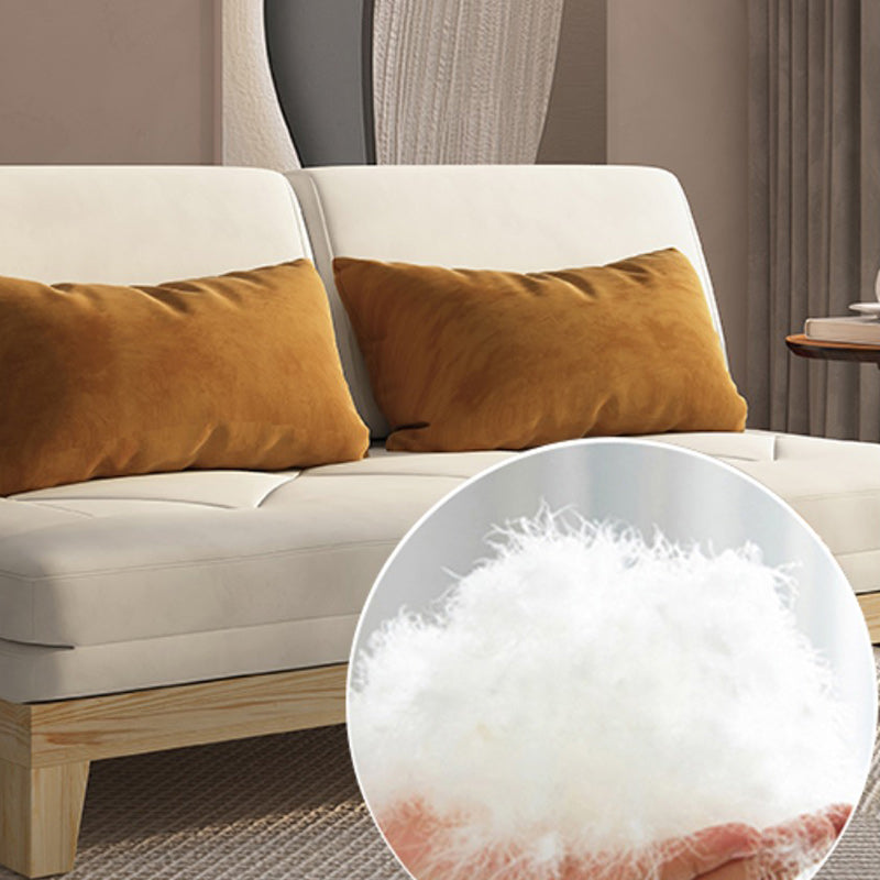 Scandinavian Style Futon Sleeper Sofa Bed Foldable Convertible Sofas