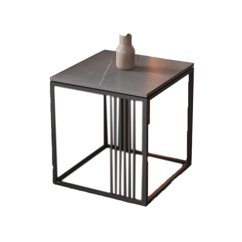 No Distressing Single Coffee Table Modern Grey Slate Frame Coffee Table