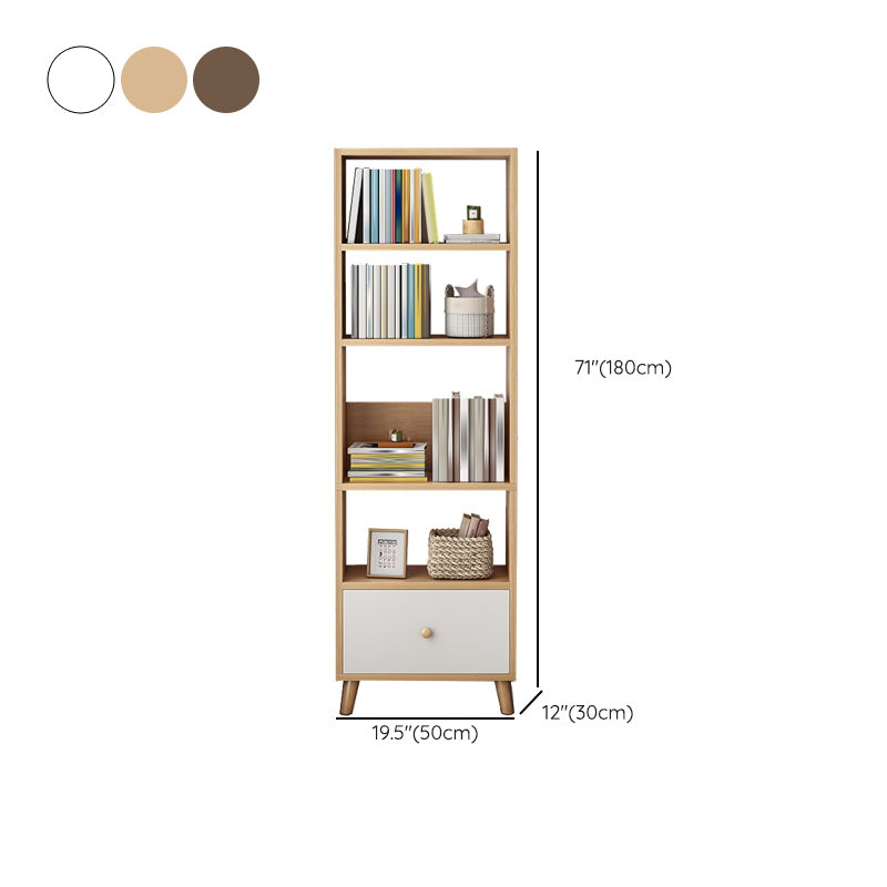 19.69" Long 1 - Drawer Accent Chest Wooden Chest with Shelves