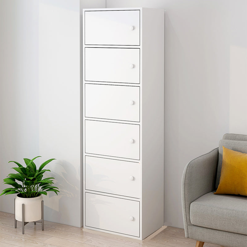 Modern Wooden Accent Cabinet Knobs Handle Design Storage Cabinet