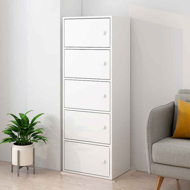 Modern Wooden Accent Cabinet Knobs Handle Design Storage Cabinet