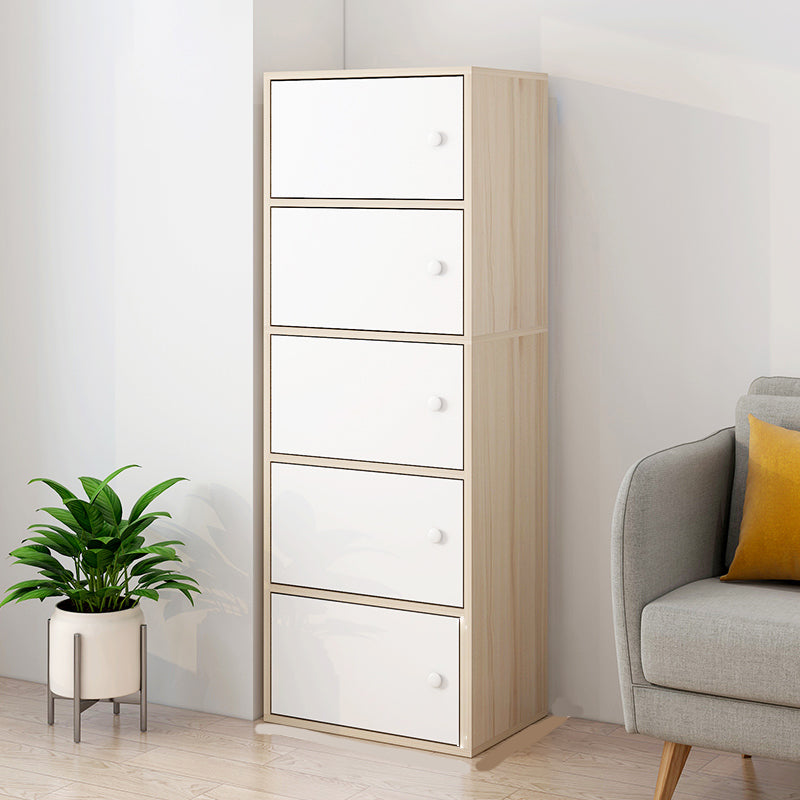 Modern Wooden Accent Cabinet Knobs Handle Design Storage Cabinet
