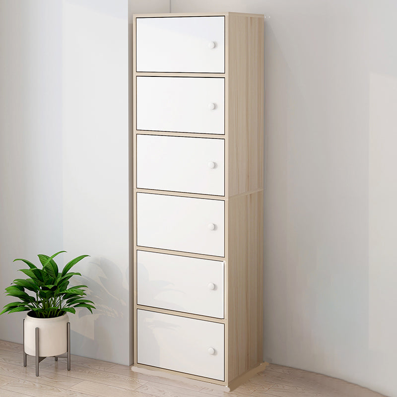 Modern Wooden Accent Cabinet Knobs Handle Design Storage Cabinet