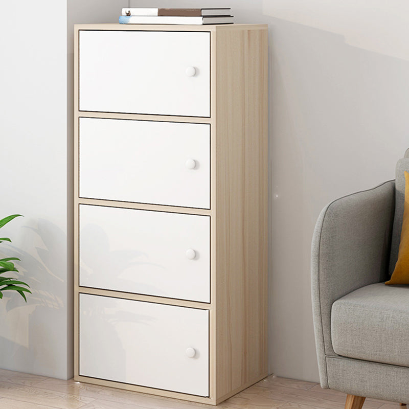 Modern Wooden Accent Cabinet Knobs Handle Design Storage Cabinet