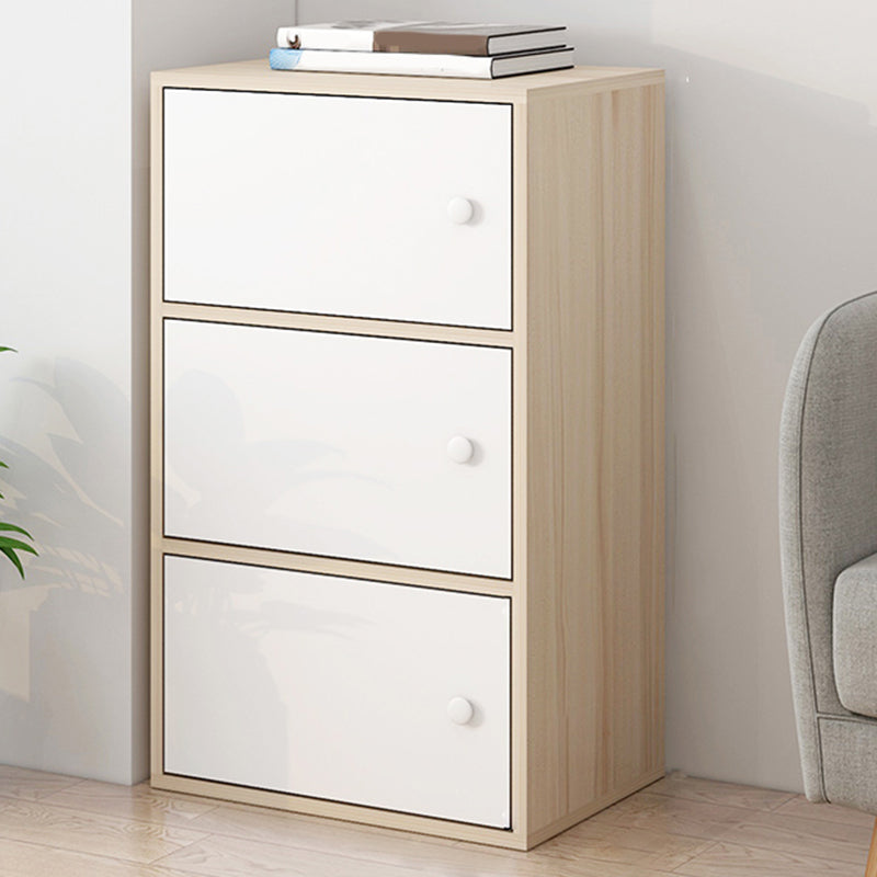 Modern Wooden Accent Cabinet Knobs Handle Design Storage Cabinet