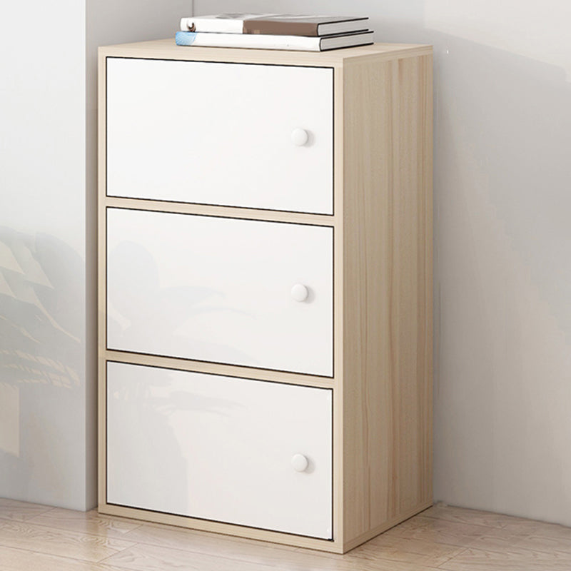 Modern Wooden Accent Cabinet Knobs Handle Design Storage Cabinet