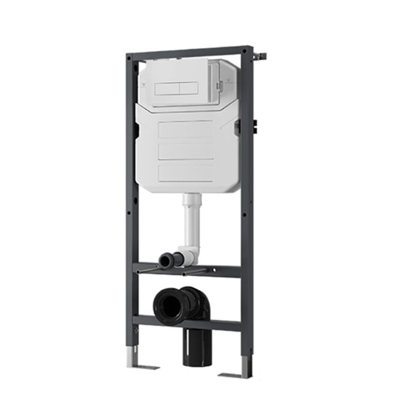 Modern Toilet Bowl Wall Mount Porcelain All-In-One Flush Toilet