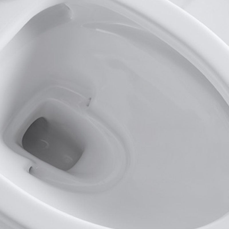 Modern Porcelain Toilet Floor Mount Siphon Jet One-Piece Toilet Flush Toilet