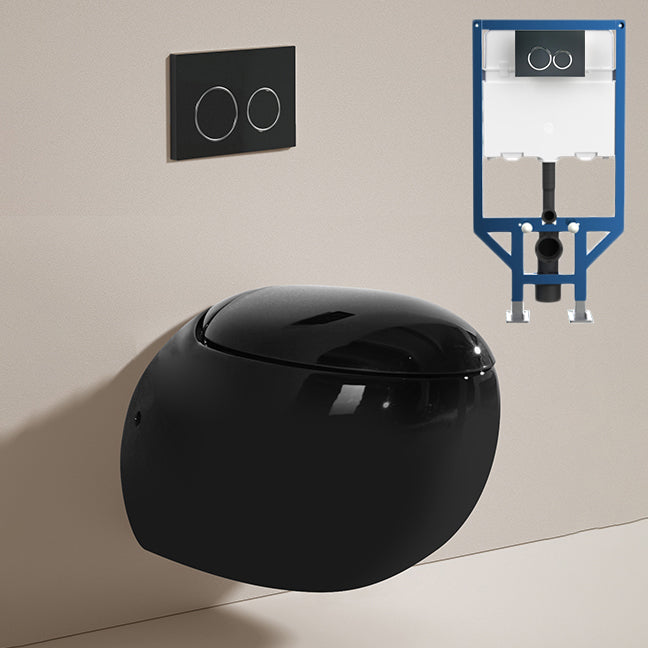 Contemporary Toilet Bowl One Piece Toilet Wall Mount Porcelain Urine Toilet