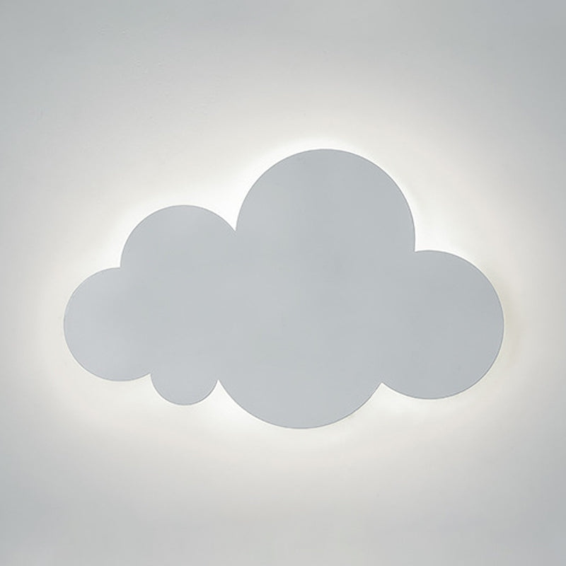 Single Modern White Wall Mounted Sconce Unique Wall Light for Foyer