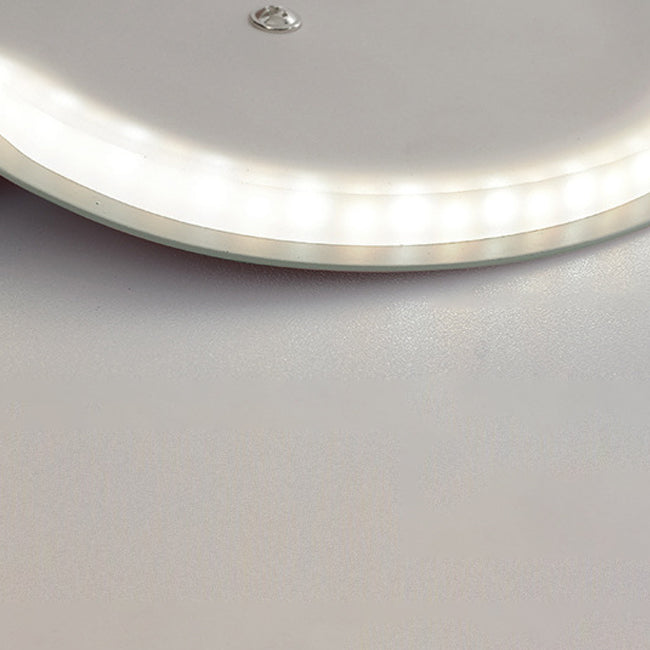 Single Modern White Wall Mounted Sconce Unique Wall Light for Foyer