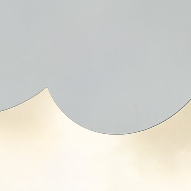 Single Modern White Wall Mounted Sconce Unique Wall Light for Foyer