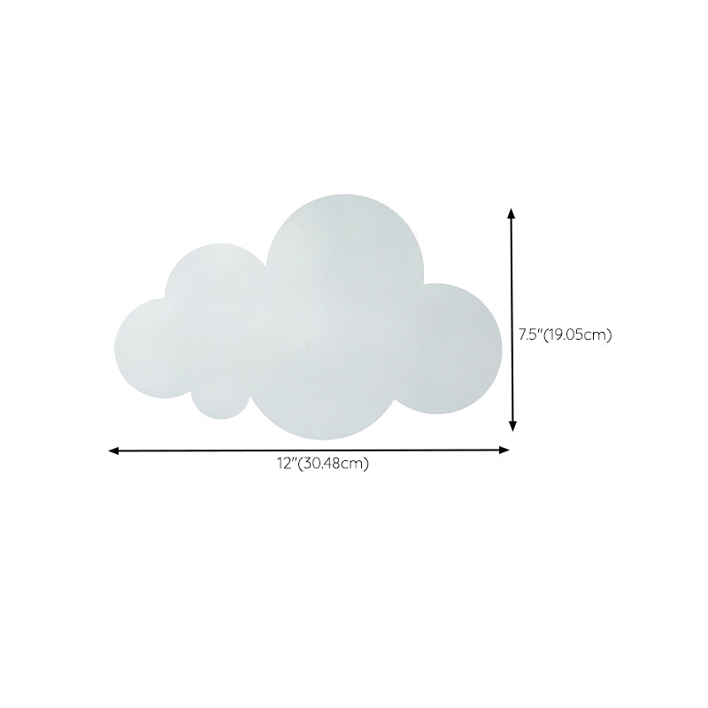 Single Modern White Wall Mounted Sconce Unique Wall Light for Foyer