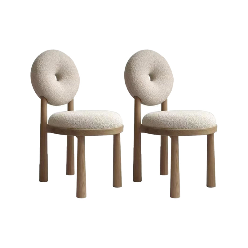 Upholstered Side Chair Modern Style King Louis Back Side Chair