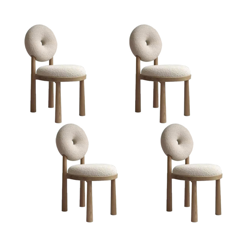 Upholstered Side Chair Modern Style King Louis Back Side Chair